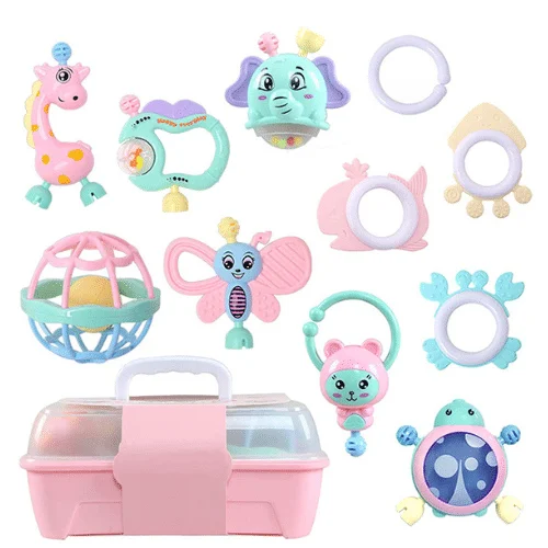 13-Piece Baby Rattle Set