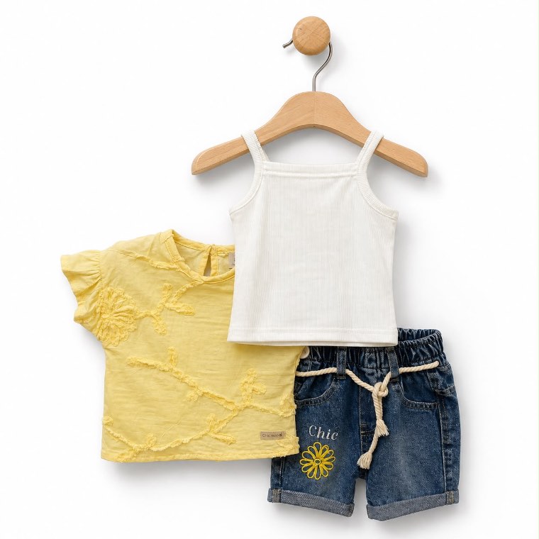 3-Piece Girls’ Summer Set
