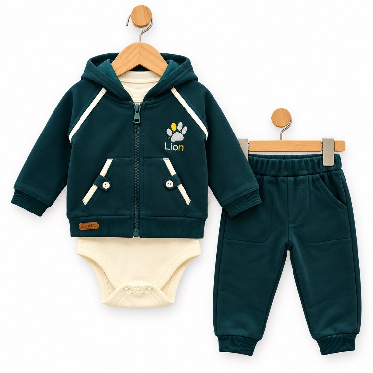 3 Pieces Autumn Pyjama 1637