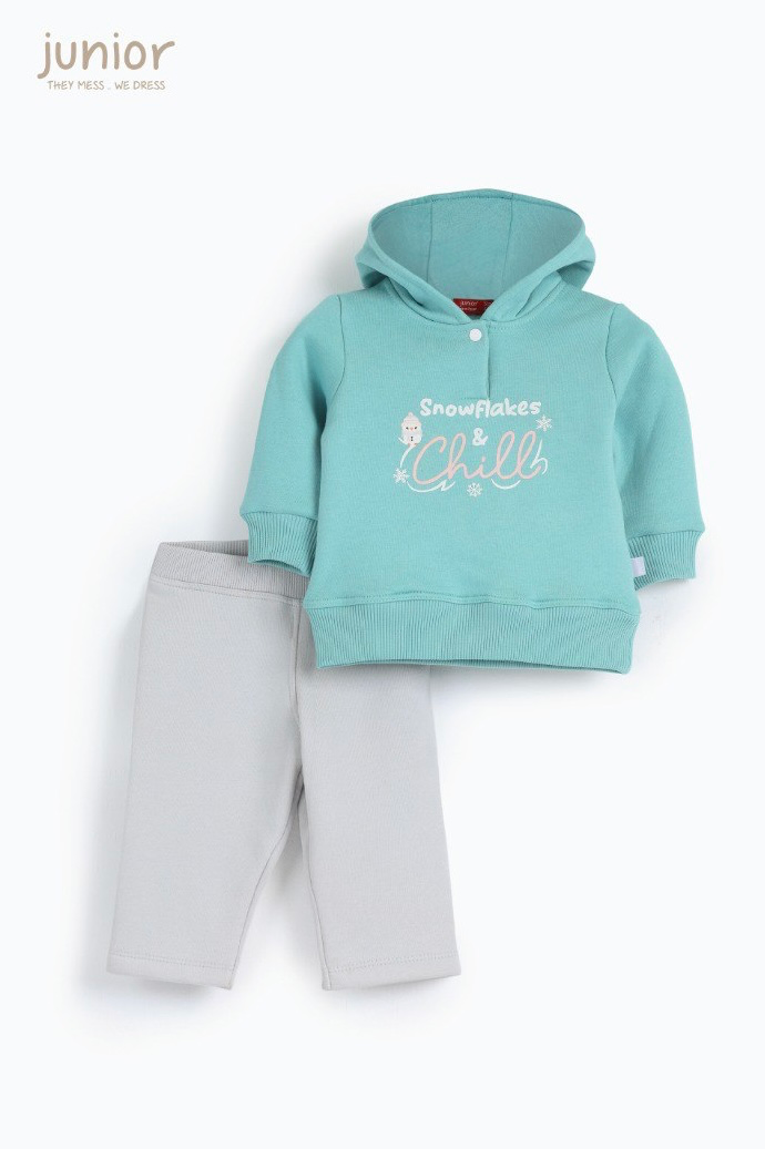 Junior Winter Fleece-Lined Pajama Set