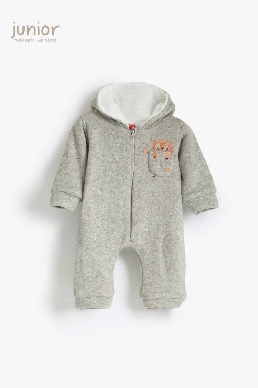 Junior Winter Fur-Lined Romper 2-1324-25