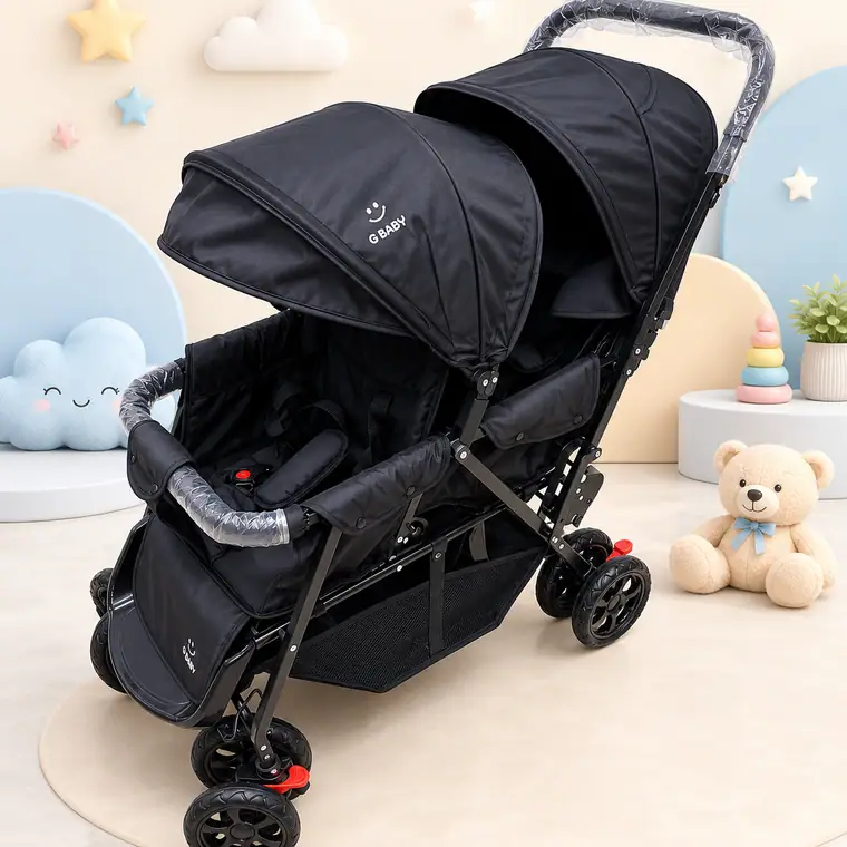 عربة اطفال مزدوجة من Gbaby
